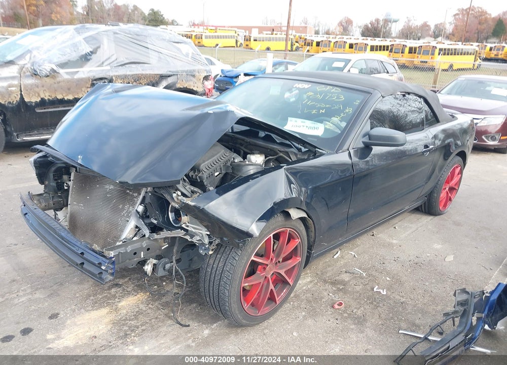 2013 FORD MUSTANG V6 VIN: 1ZVBP8EM7D5281346