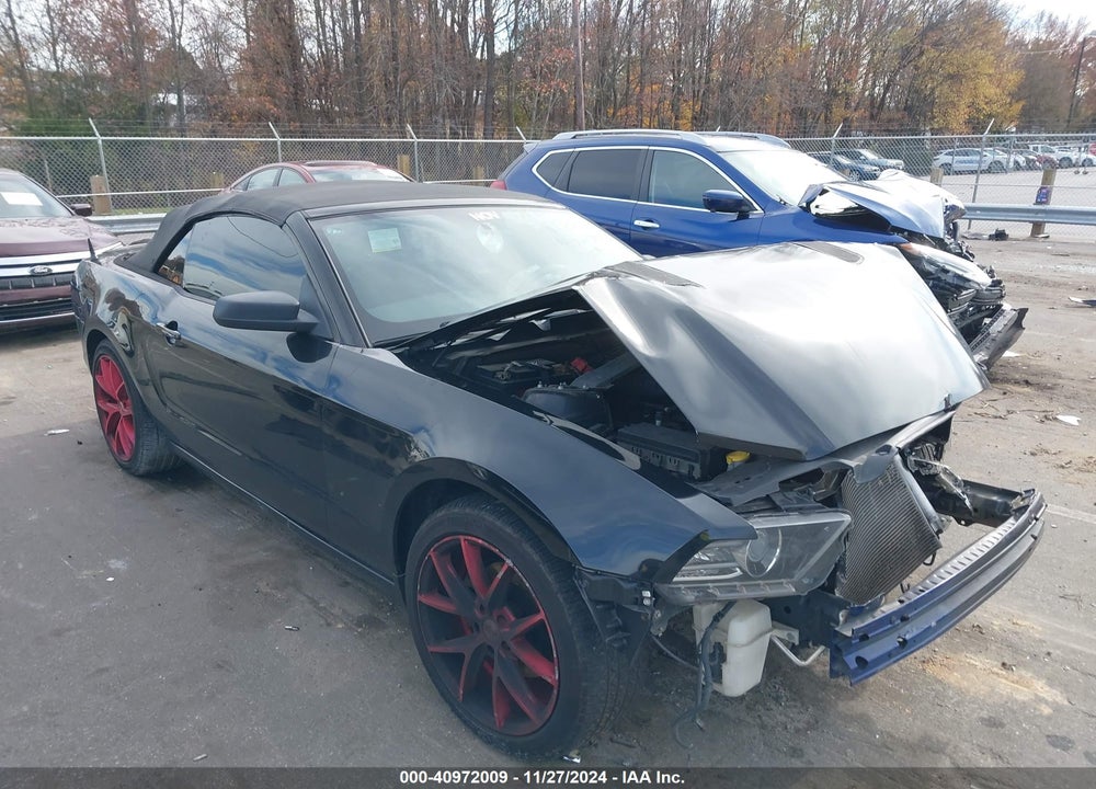2013 FORD MUSTANG V6 VIN: 1ZVBP8EM7D5281346
