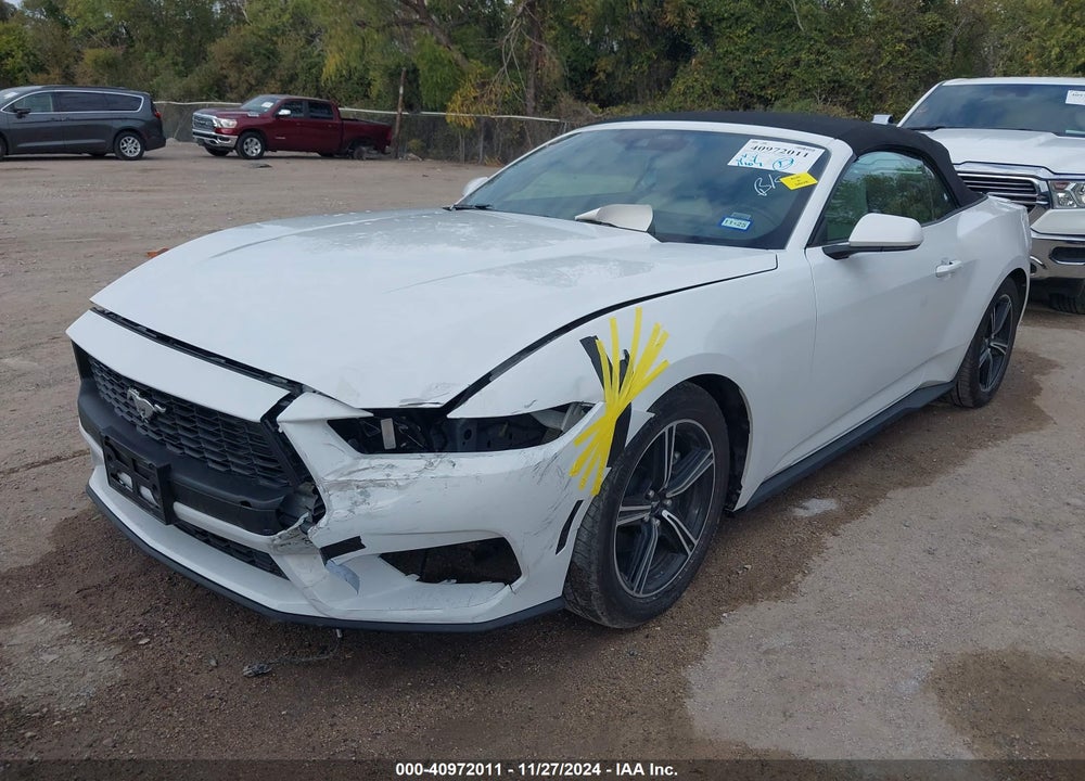 2024 FORD MUSTANG ECOBOOST PREMIUM VIN: 1FAGP8UH6R5120044