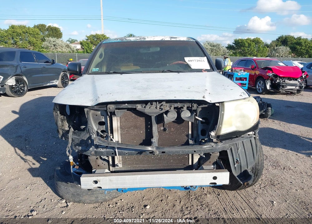 2005 TOYOTA TACOMA PRERUNNER V6 VIN: 5TEKU72N05Z024143