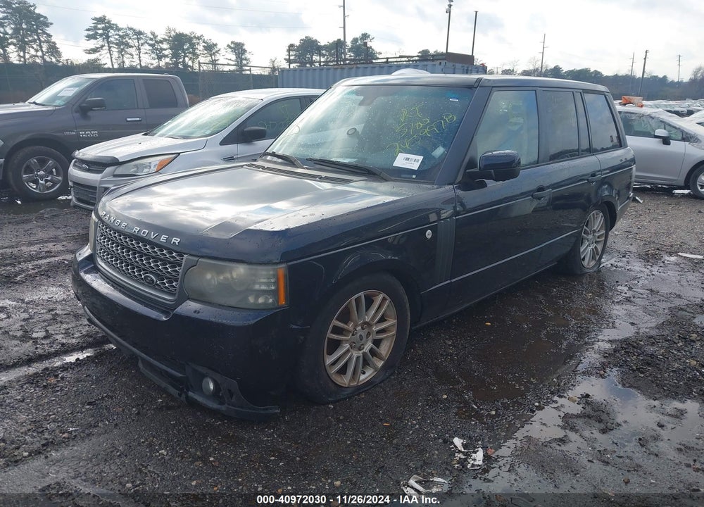 2010 LAND ROVER RANGE ROVER HSE VIN: SALME1D43AA312081