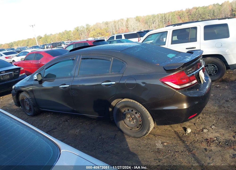 2013 HONDA CIVIC EX VIN: 19XFB2F83DE213180