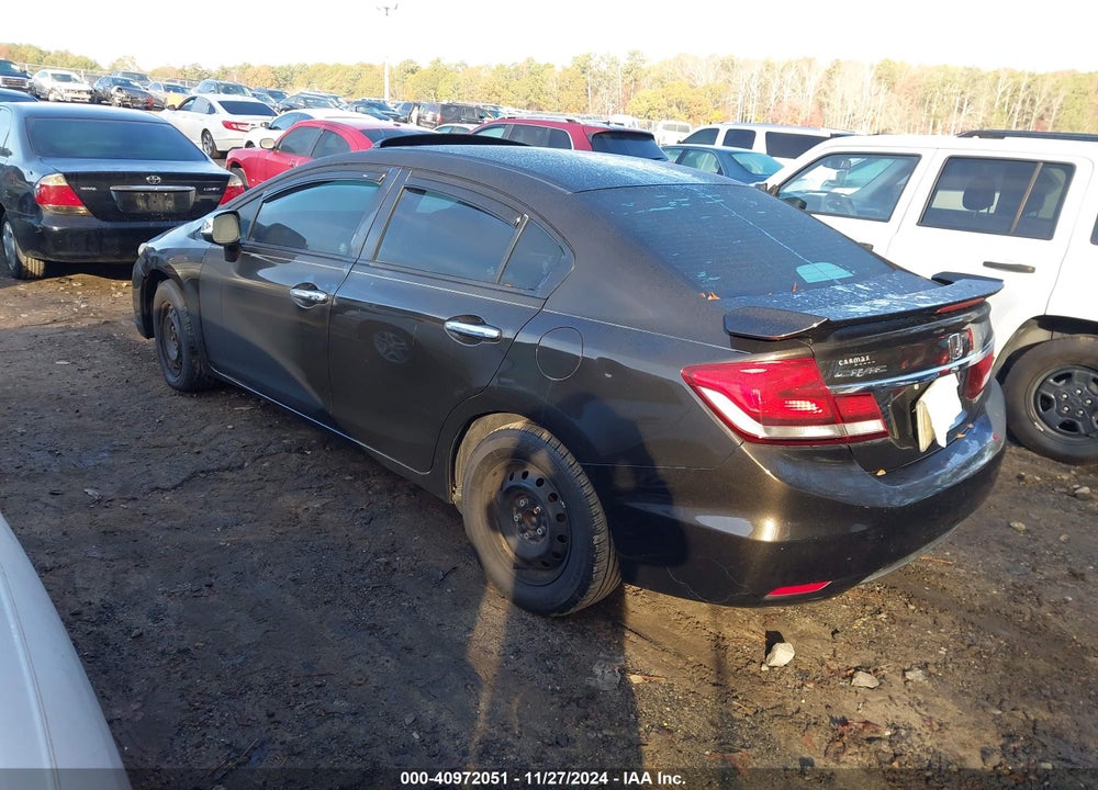 2013 HONDA CIVIC EX VIN: 19XFB2F83DE213180