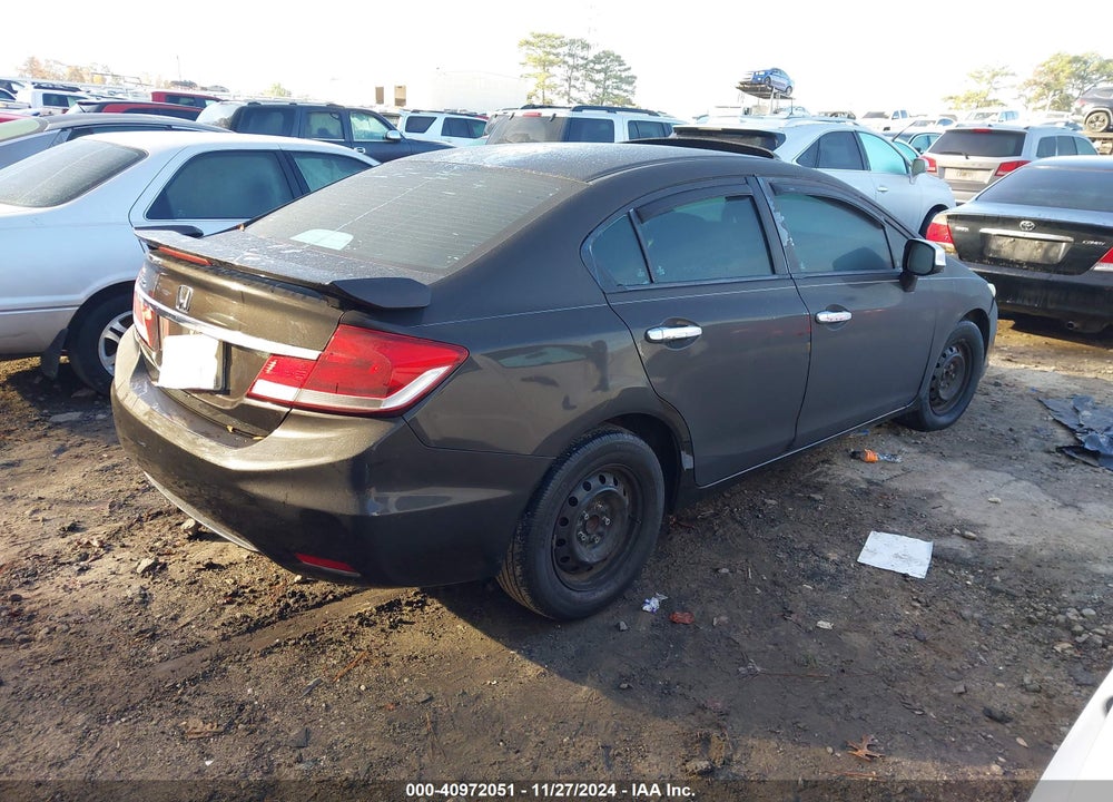 2013 HONDA CIVIC EX VIN: 19XFB2F83DE213180