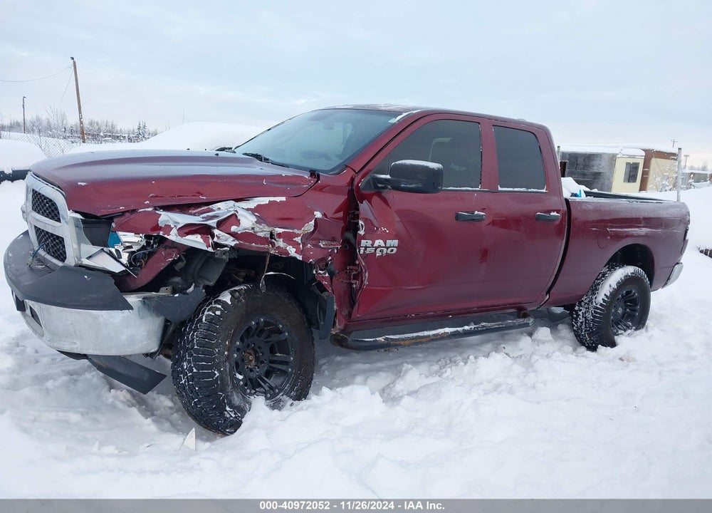 2017 RAM 1500 TRADESMAN 4X4 6'4 BOX VIN: 1C6RR7FT0HS554895