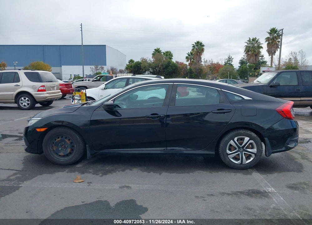2017 HONDA CIVIC LX VIN: 19XFC2E51HE064763
