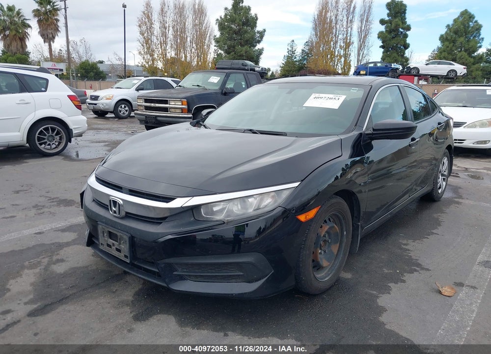 2017 HONDA CIVIC LX VIN: 19XFC2E51HE064763