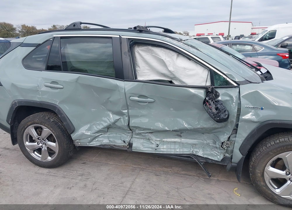 2021 TOYOTA RAV4 HYBRID XLE PREMIUM VIN: 4T3B6RFV9MU057362