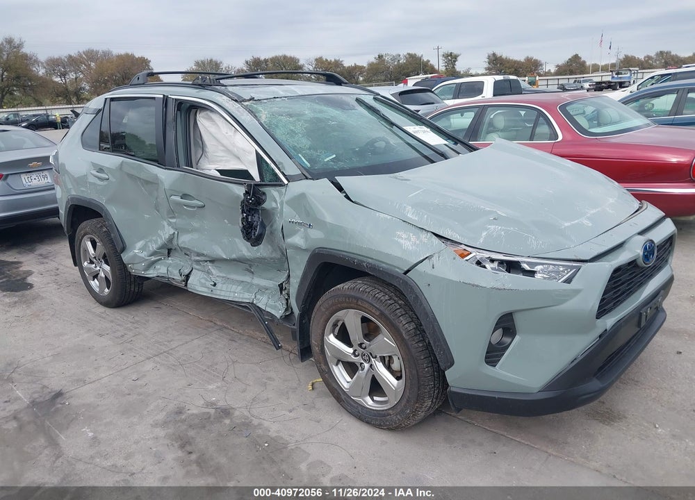 2021 TOYOTA RAV4 HYBRID XLE PREMIUM VIN: 4T3B6RFV9MU057362