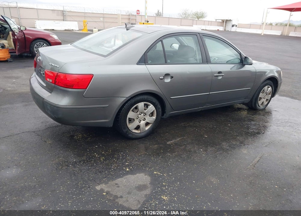 2010 HYUNDAI SONATA GLS VIN: 5NPET4AC1AH590596