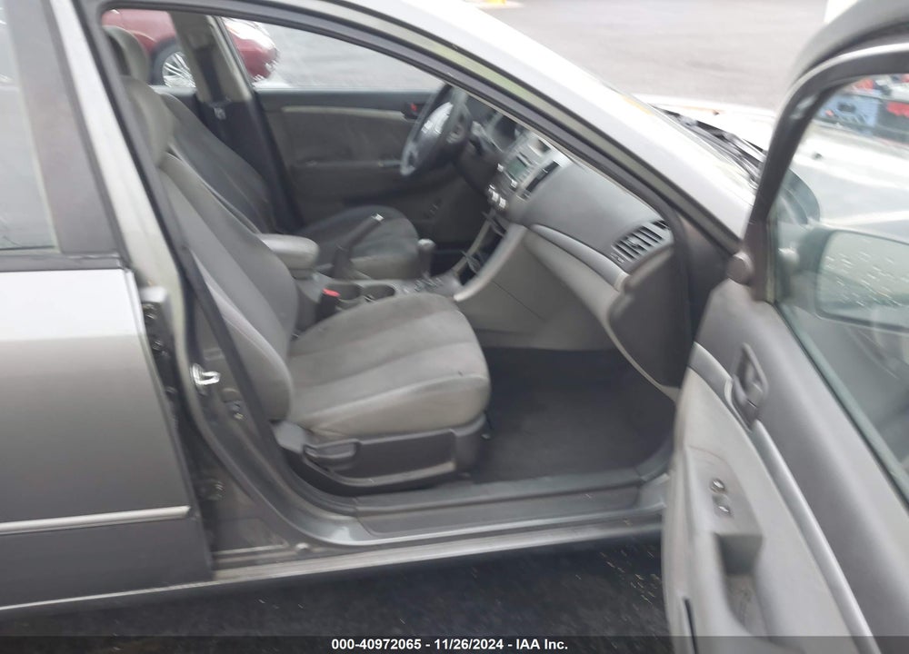 2010 HYUNDAI SONATA GLS VIN: 5NPET4AC1AH590596