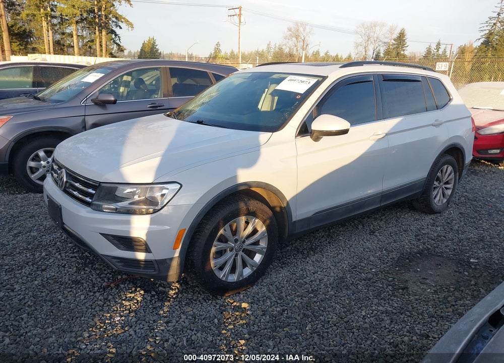 2018 VOLKSWAGEN TIGUAN 2.0T SE/2.0T SEL VIN: 3VV2B7AXXJM121562