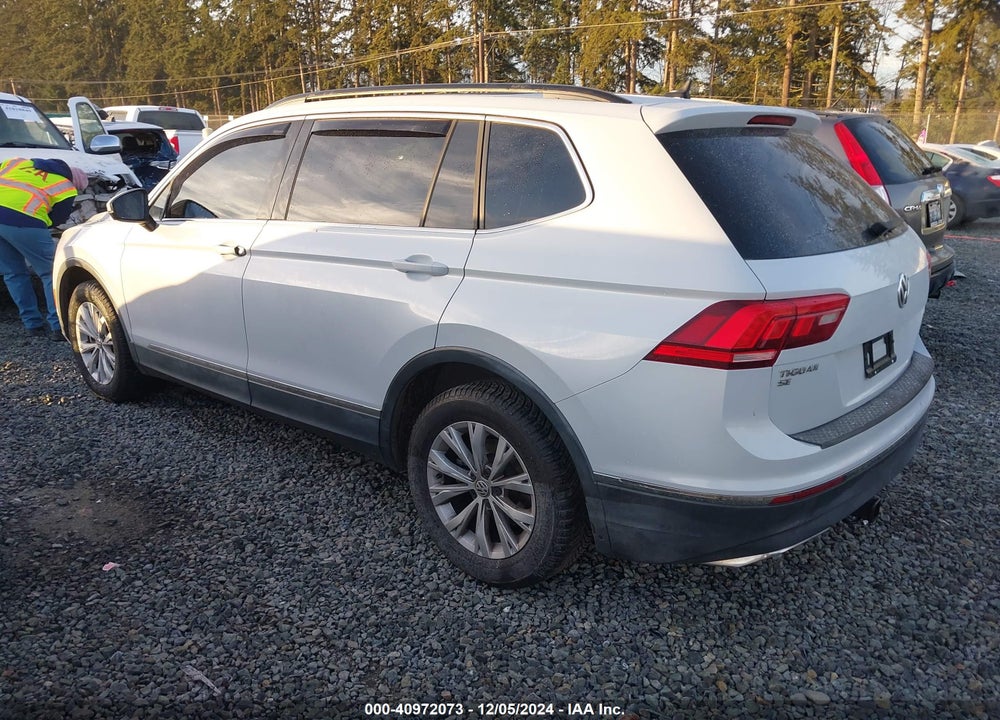 2018 VOLKSWAGEN TIGUAN 2.0T SE/2.0T SEL VIN: 3VV2B7AXXJM121562