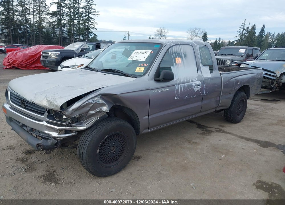 1996 TOYOTA TACOMA XTRACAB VIN: 4TAVL52N0TZ104695