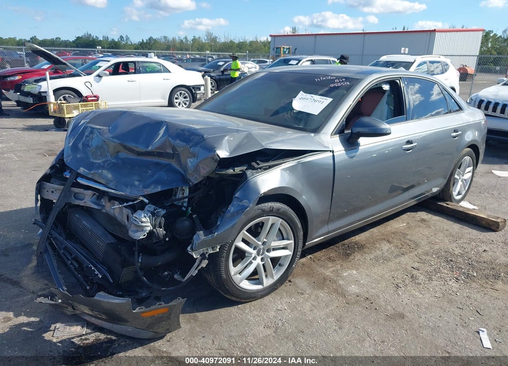 2017 AUDI A4 2.0T PREMIUM VIN: WAUGNAF44HN056518
