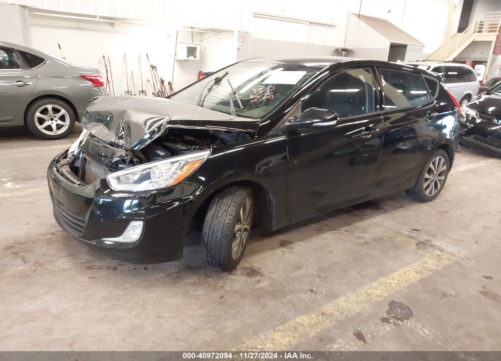 2016 HYUNDAI ACCENT VIN: KMHCU5AE9GU264843