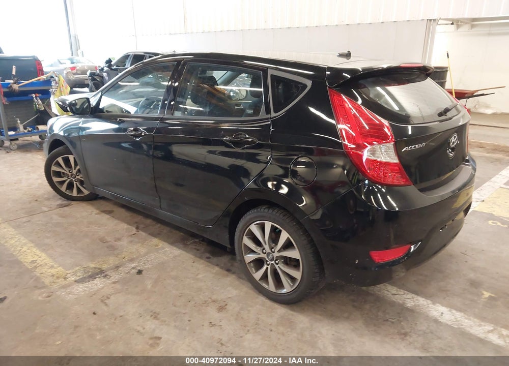 2016 HYUNDAI ACCENT VIN: KMHCU5AE9GU264843