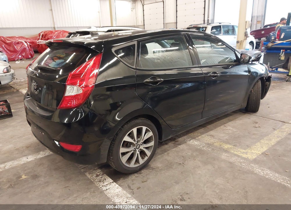 2016 HYUNDAI ACCENT VIN: KMHCU5AE9GU264843