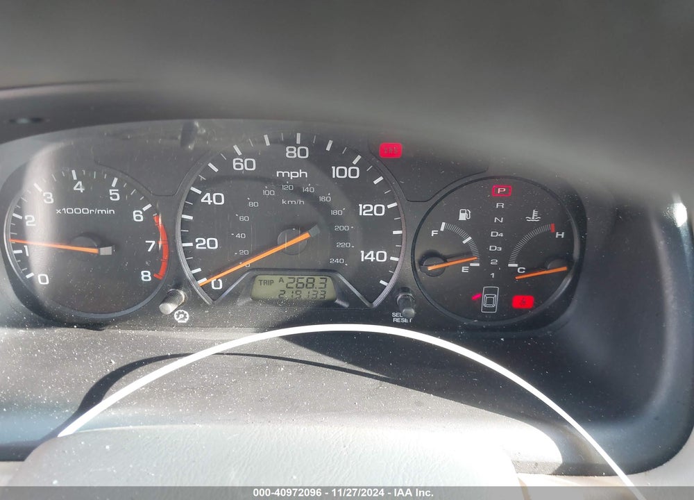 2001 HONDA ACCORD VIN: 1HGCG66811A039119