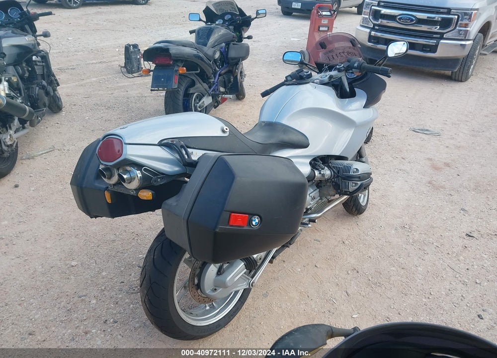 2001 BMW R1100 S VIN: WB10432A61ZB51823