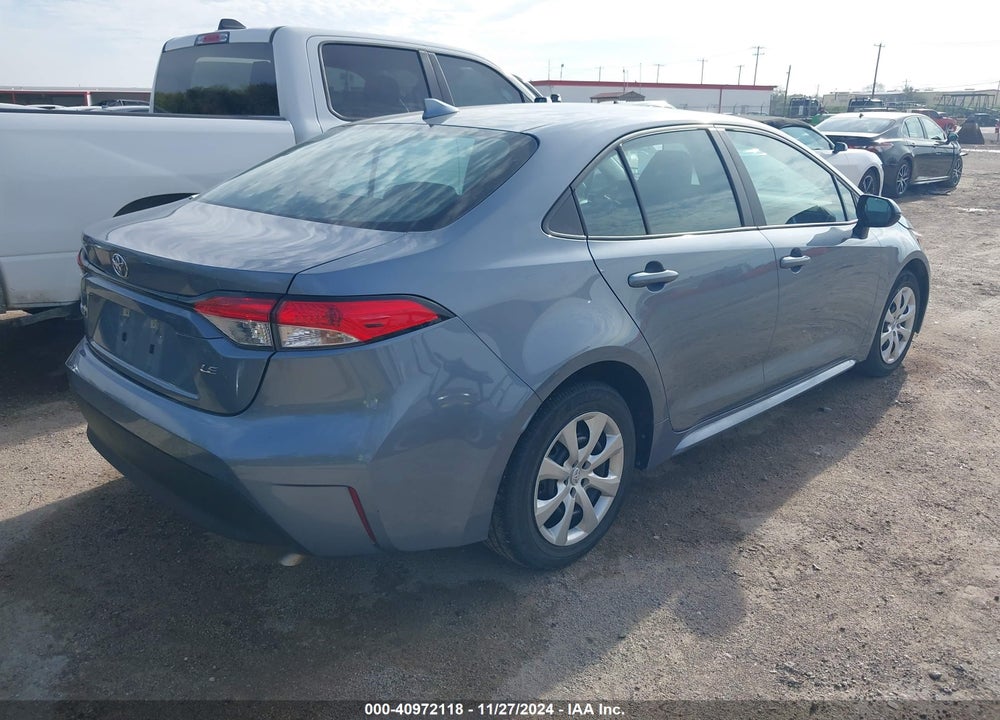 2024 TOYOTA COROLLA LE VIN: 5YFB4MDE4RP134278
