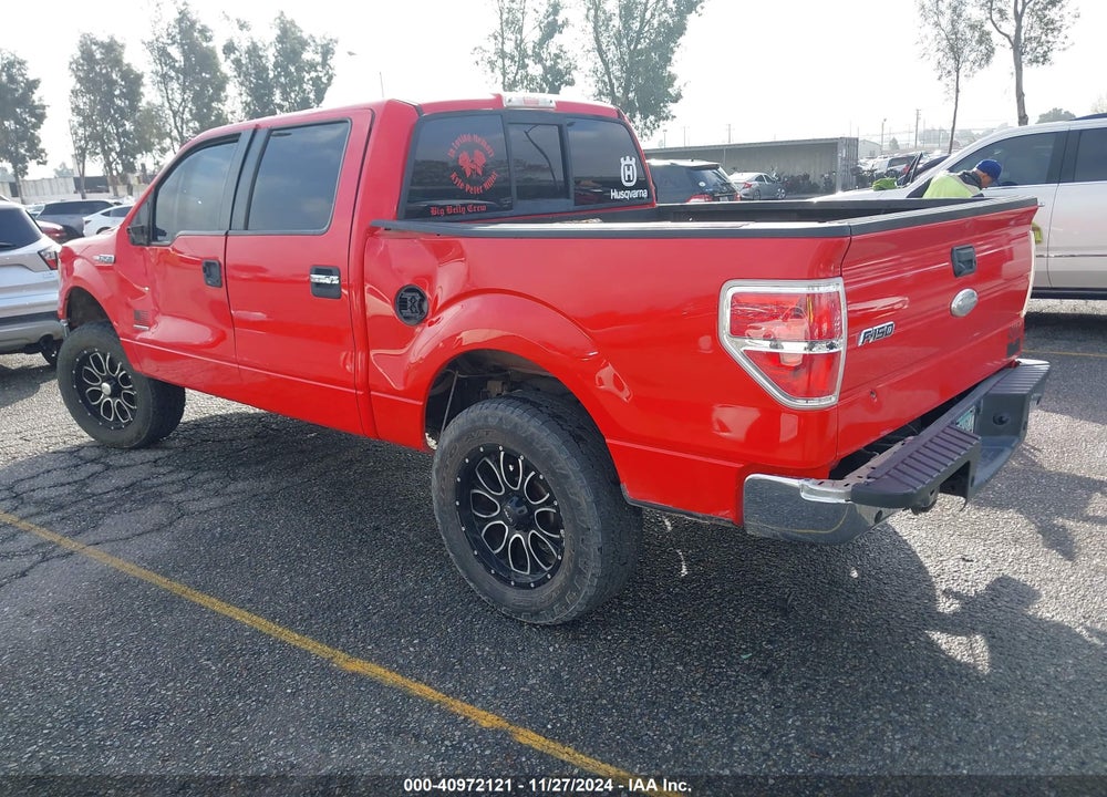 2011 FORD F-150 XLT VIN: 1FTFW1CT6BFC39122