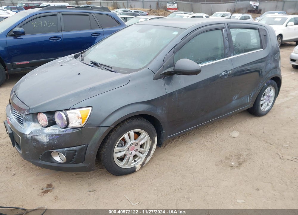 2013 CHEVROLET SONIC LT AUTO VIN: 1G1JC6SB8D4139006