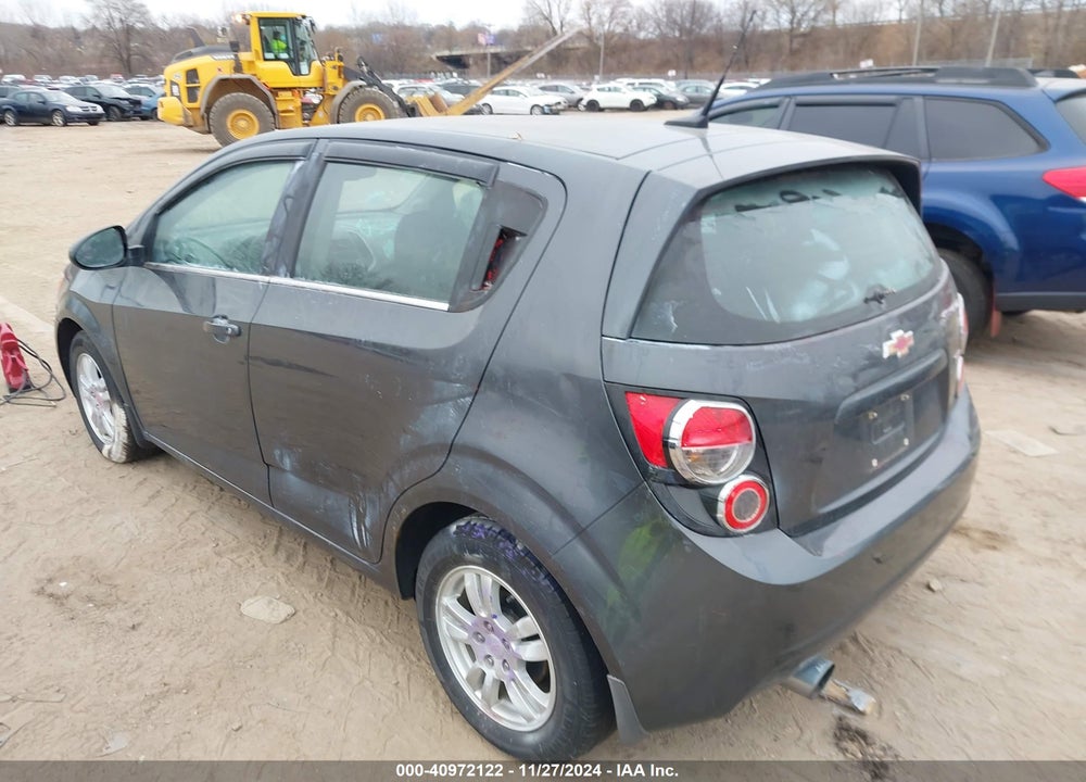 2013 CHEVROLET SONIC LT AUTO VIN: 1G1JC6SB8D4139006