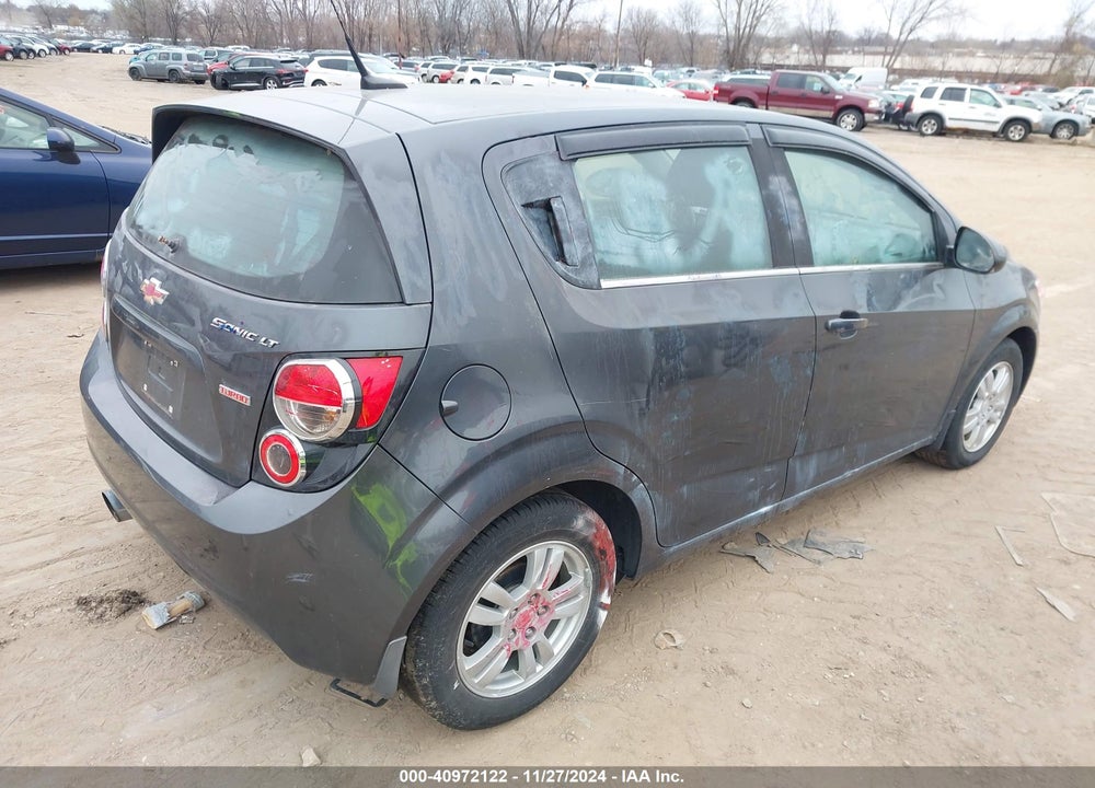 2013 CHEVROLET SONIC LT AUTO VIN: 1G1JC6SB8D4139006