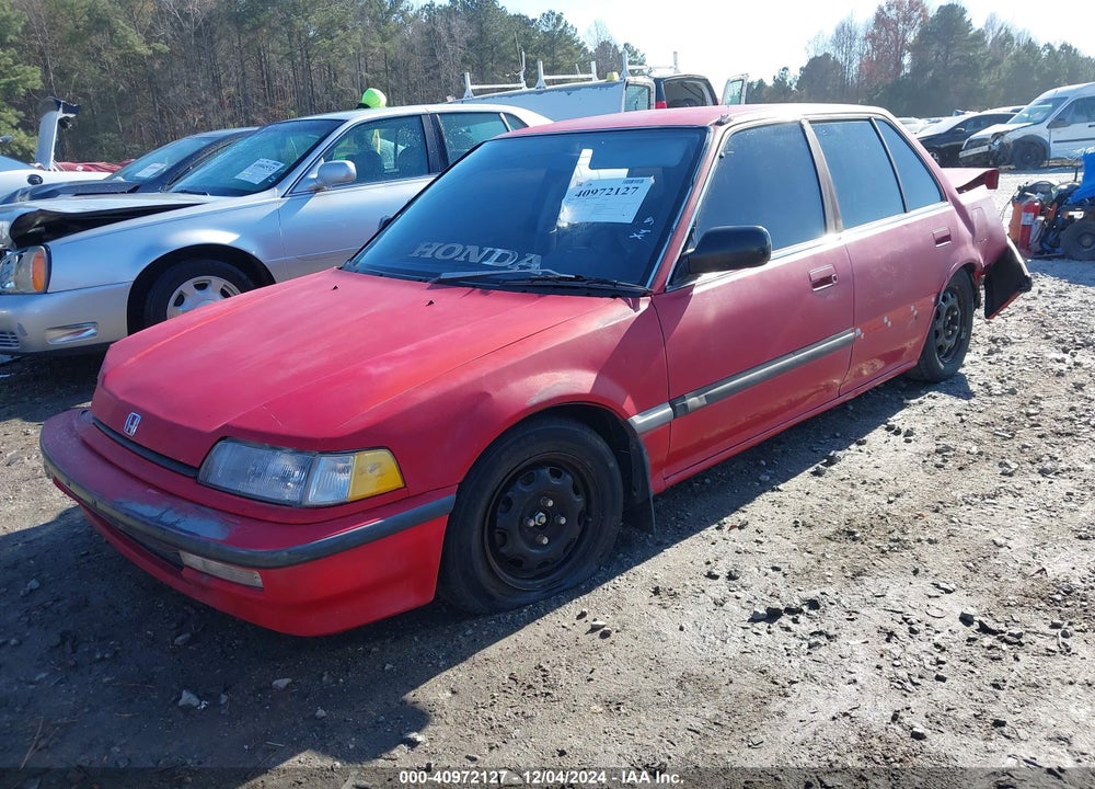 1990 HONDA CIVIC LX VIN: 1HGED3556LA070344
