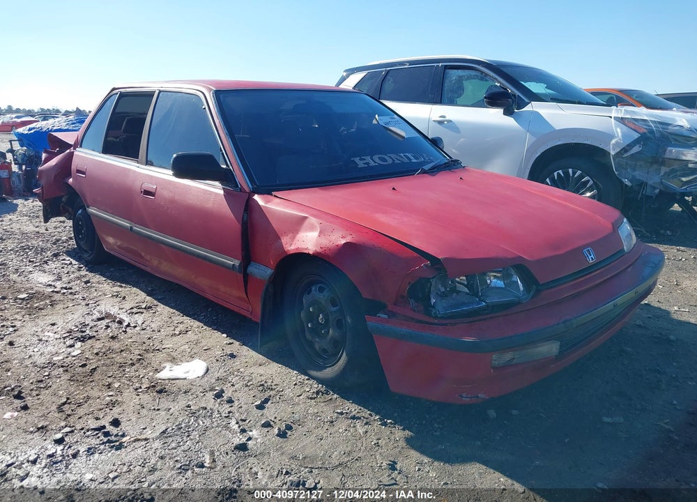 1990 HONDA CIVIC LX VIN: 1HGED3556LA070344