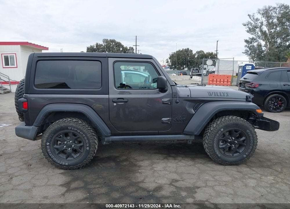 2022 JEEP WRANGLER WILLYS 4X4 VIN: 1C4GJXAN7NW252931