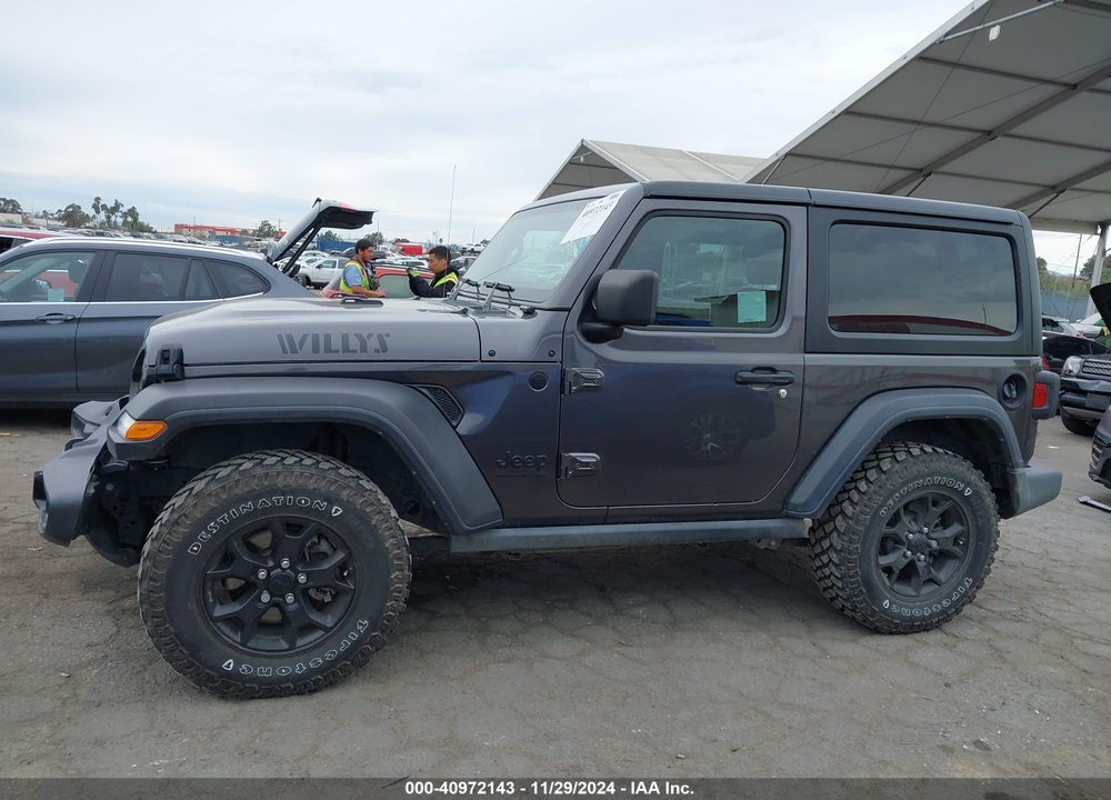 2022 JEEP WRANGLER WILLYS 4X4 VIN: 1C4GJXAN7NW252931