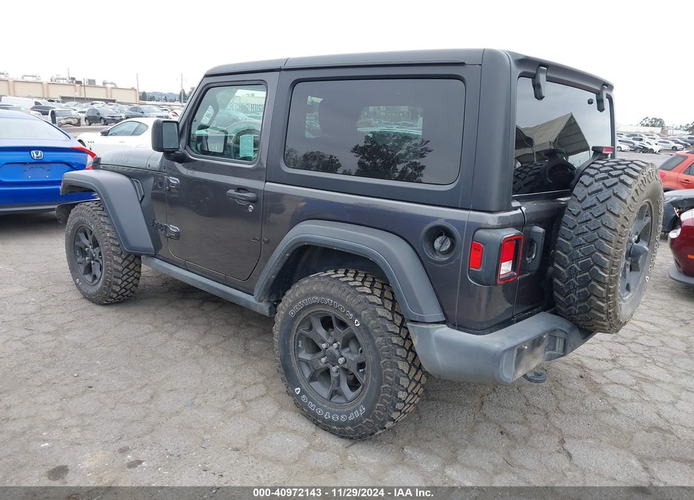 2022 JEEP WRANGLER WILLYS 4X4 VIN: 1C4GJXAN7NW252931