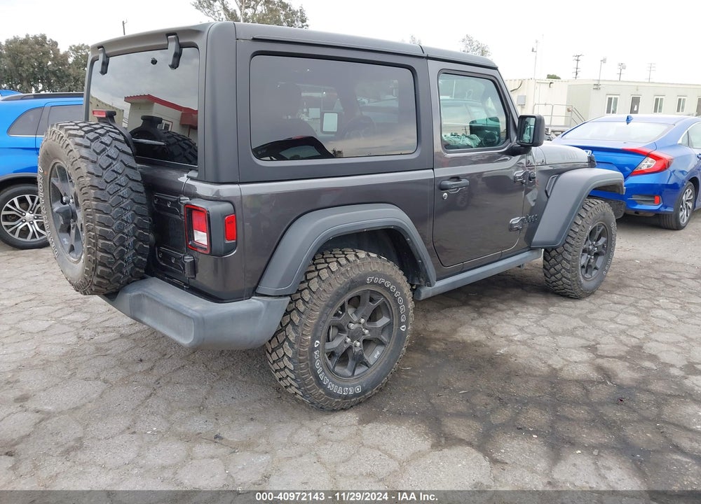 2022 JEEP WRANGLER WILLYS 4X4 VIN: 1C4GJXAN7NW252931