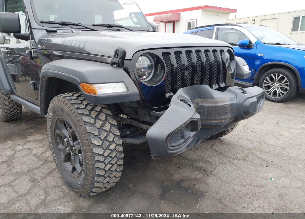 2022 JEEP WRANGLER WILLYS 4X4 VIN: 1C4GJXAN7NW252931