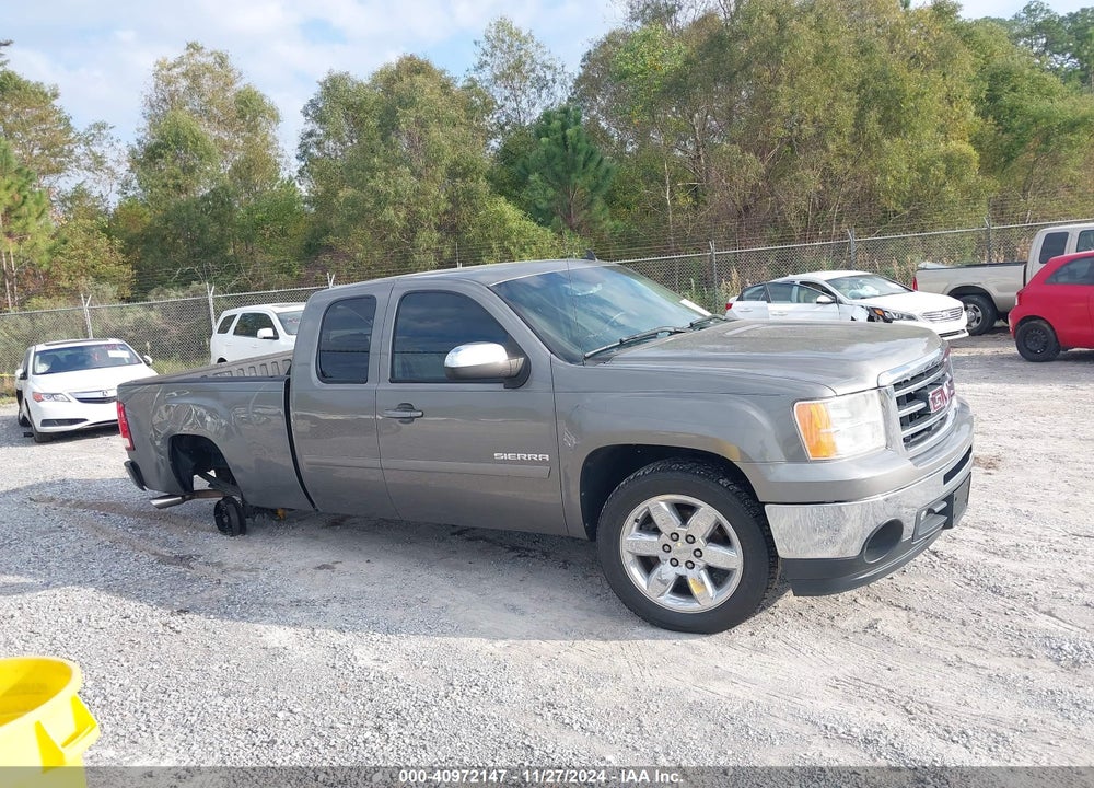 2012 GMC SIERRA 1500 SLE VIN: 1GTR1VE0XCZ313616
