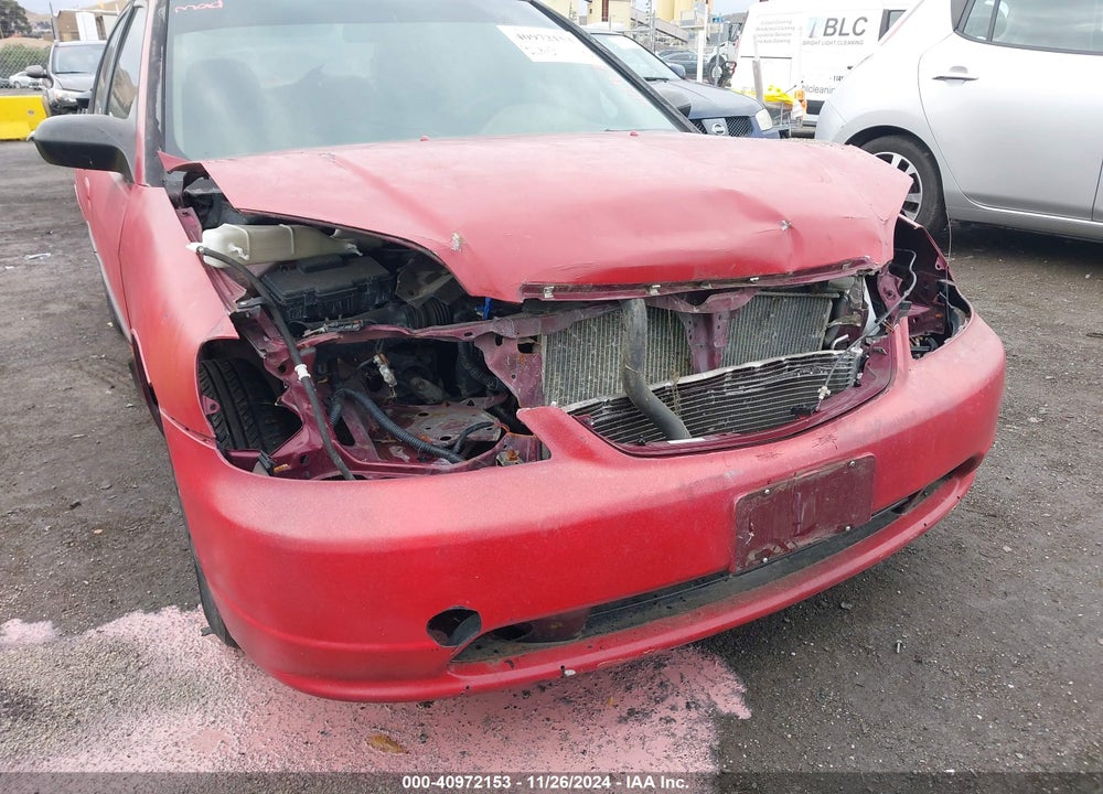2002 HONDA CIVIC LX VIN: 2HGES16542H522381