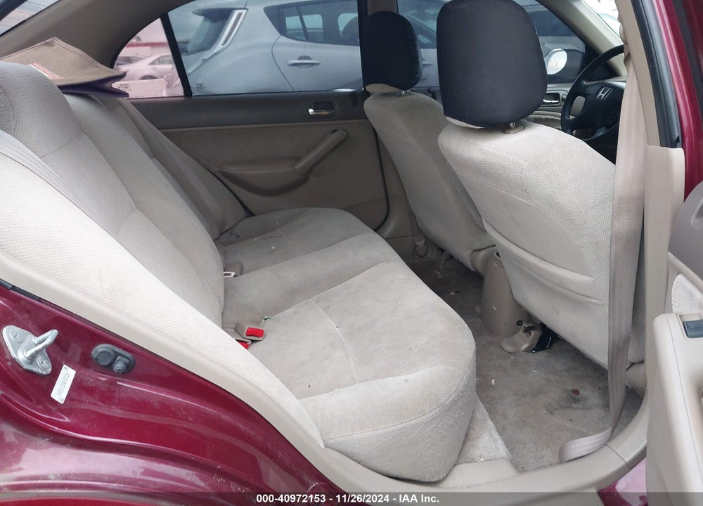 2002 HONDA CIVIC LX VIN: 2HGES16542H522381