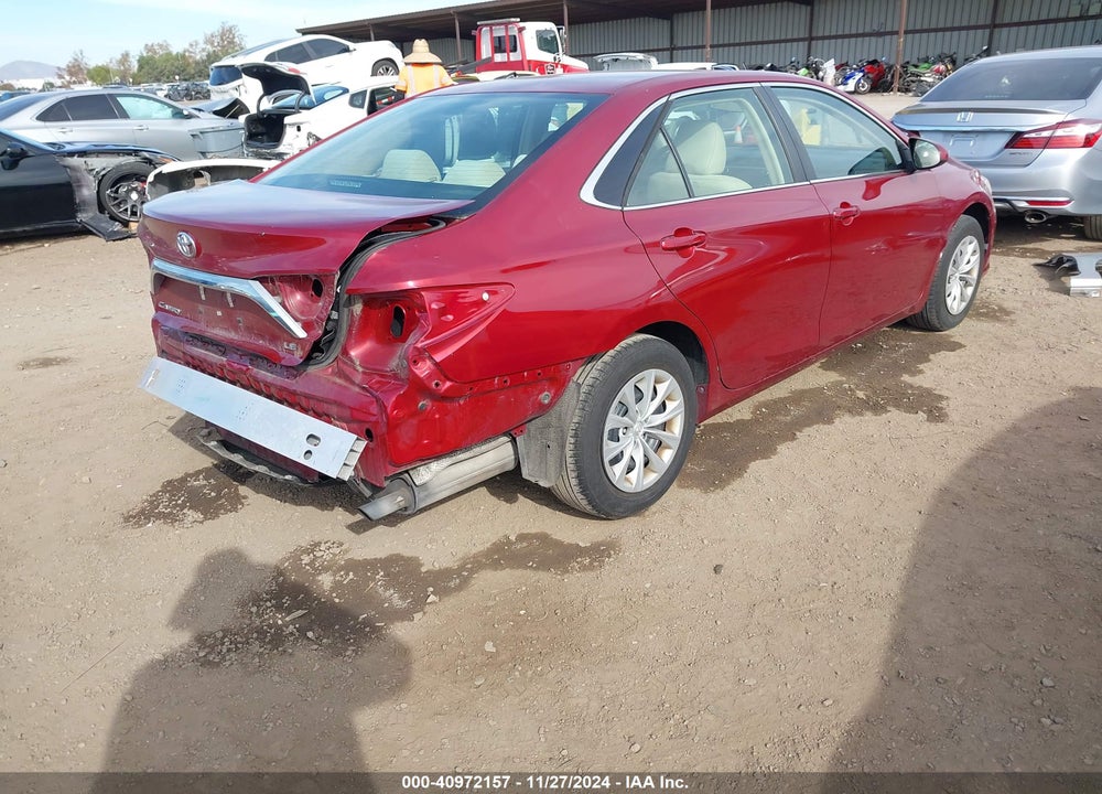 2015 TOYOTA CAMRY LE VIN: 4T1BF1FK6FU966694