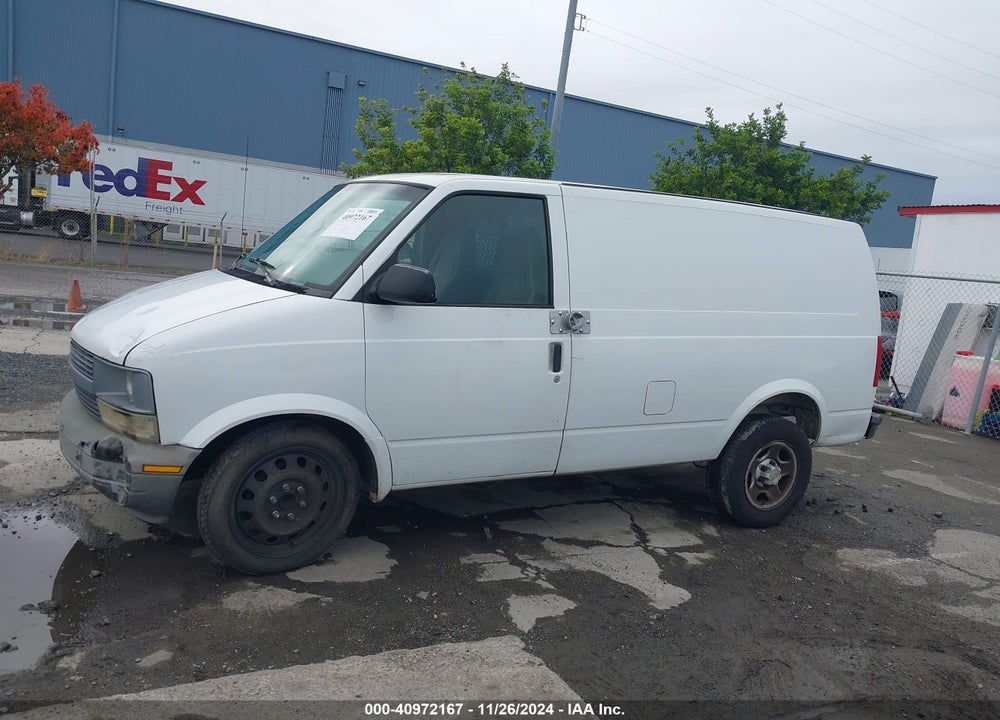 2005 CHEVROLET ASTRO VIN: 1GCDM19X75B122099