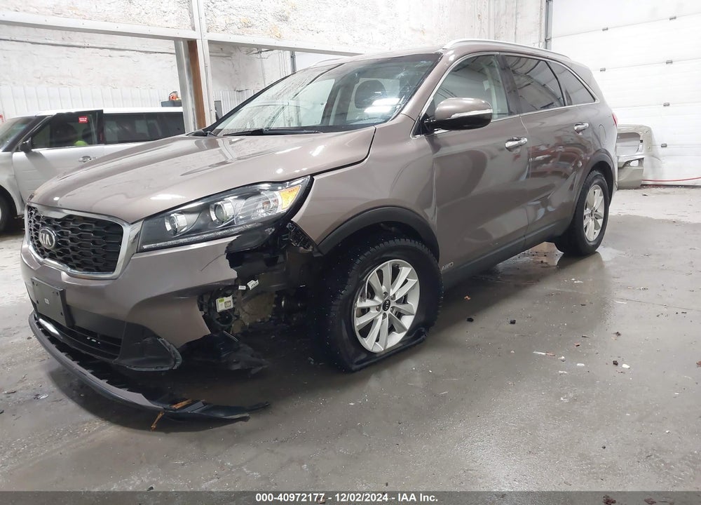 2019 KIA SORENTO 2.4L LX VIN: 5XYPGDA35KG596343