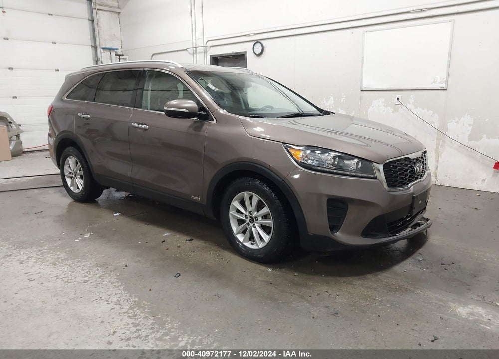 2019 KIA SORENTO 2.4L LX VIN: 5XYPGDA35KG596343