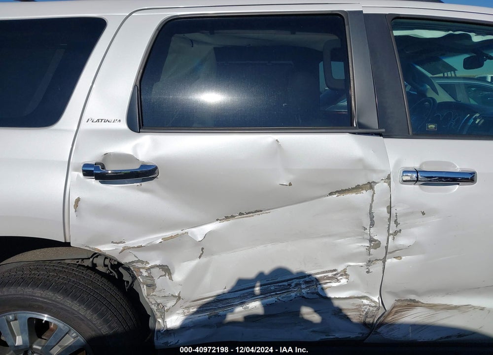 2008 TOYOTA SEQUOIA PLATINUM 5.7L V8 VIN: 5TDBY67A48S011255