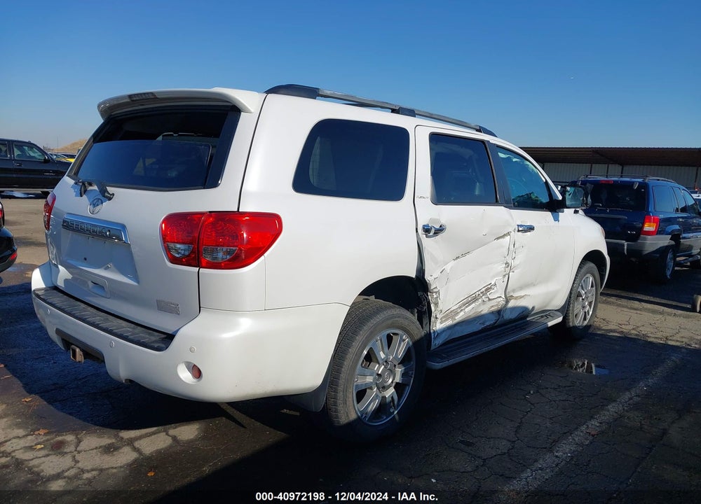 2008 TOYOTA SEQUOIA PLATINUM 5.7L V8 VIN: 5TDBY67A48S011255