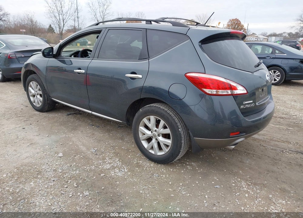 2011 NISSAN MURANO SL VIN: JN8AZ1MW2BW154518