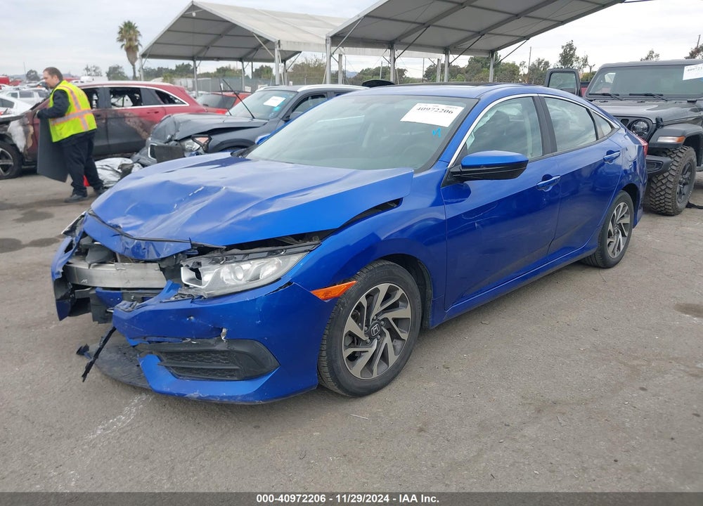 2017 HONDA CIVIC EX VIN: 2HGFC2F79HH510664