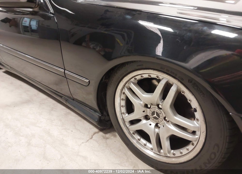 2001 MERCEDES-BENZ CL 500 VIN: WDBPJ75J21A013185