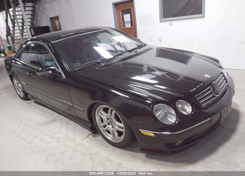 2001 MERCEDES-BENZ CL 500 VIN: WDBPJ75J21A013185