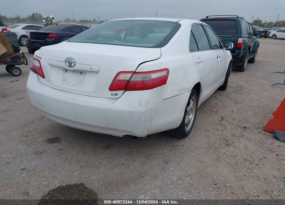 2008 TOYOTA CAMRY LE VIN: 4T1BE46K78U773560